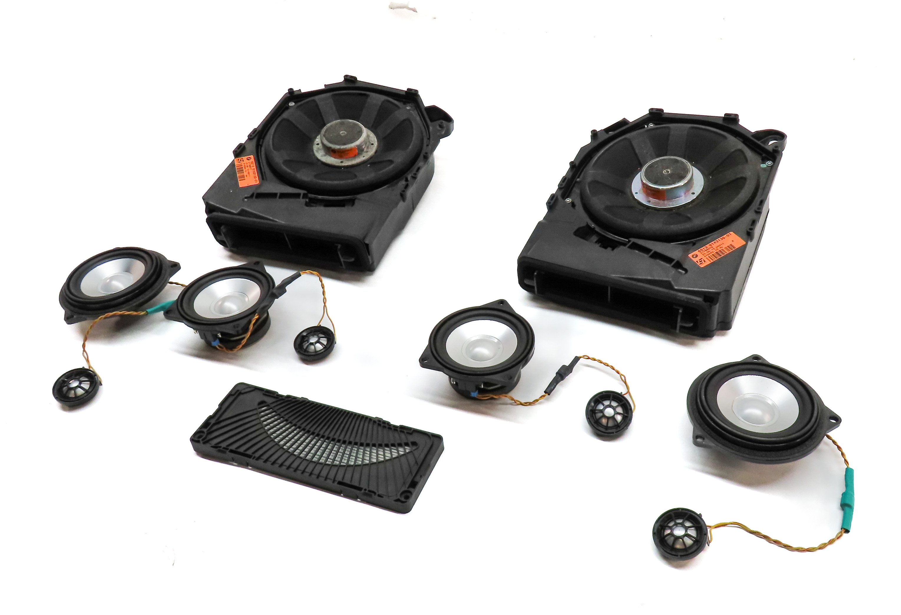 2013 BMW X1 (E84) RADIO STEREO AUDIO LOGIC 7 SOUND SYSTEM SPEAKER SET/11 — exact item pictured